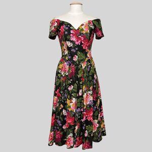 Vintage MJ Carroll Women Dress